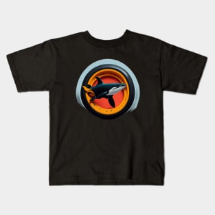 Minimalistic Wheel Kids T-Shirt